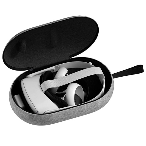 Чехол для хранения Oculus Quest 2 Carrying Case (серый) (Оригинальный) фото 3