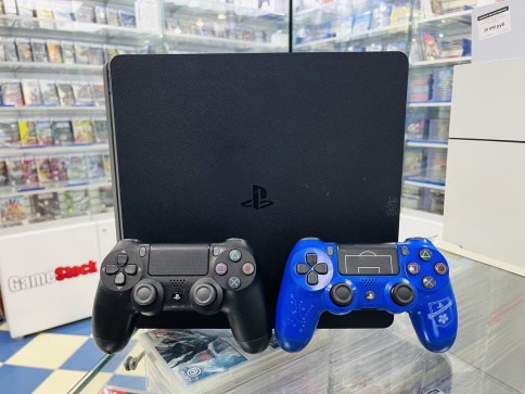 Sony Playstation 4 Slim 1TB CUH-2208B, Без коробки, S/N: 15274526769646053 (PS4, Б/У, Без игр) фото 2