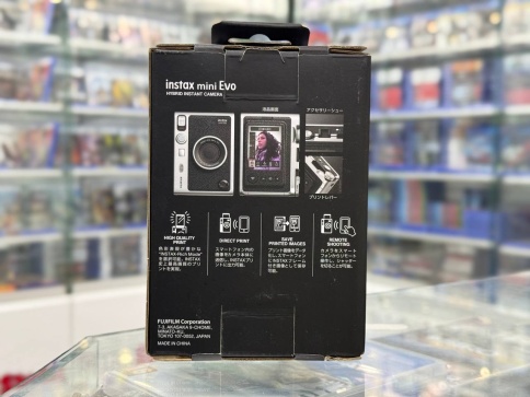 Фотоаппарат моментальной печати Fujifilm Instax Mini Evo Black фото 2