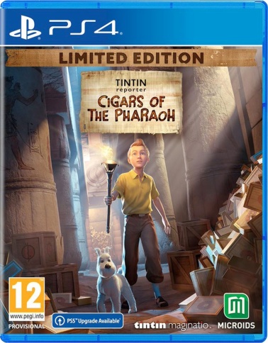 PS4 Tintin Reporter: Cigars of the Pharaoh Limited Edition (Б/У, Русские субтитры, CUSA-40904) фото 1