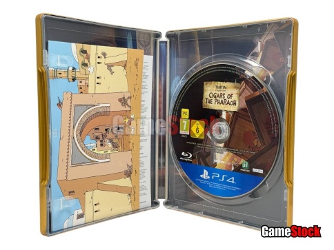 PS4 Tintin Reporter: Cigars of the Pharaoh Limited Edition (Б/У, Русские субтитры, CUSA-40904) фото 5