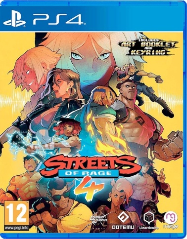 PS4 Streets of Rage 4 (Б/У, Русские субтитры, CUSA-20483) фото 1