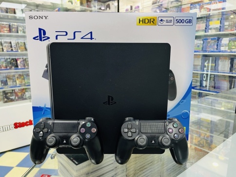 Sony Playstation 4 Slim 500GB CUH-2216A, С коробкой, S/N: 03274525736214574 (PS4, Б/У) фото 1