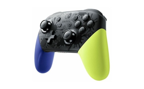 Геймпад/джойстик беспроводной Nintendo Switch Pro Controller, Splatoon 3 Edition (Сине-зеленый) фото 1