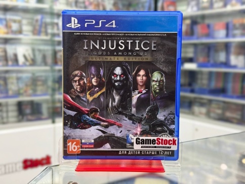 PS4 Injustice: Gods Among Us Ultimate Edition Б/У (Русские субтитры) CUSA-00051 фото 1