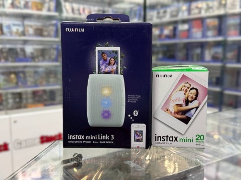 Моментальный фотопринтер Fujifilm Instax Mini Link 3 Sage Green фото 1