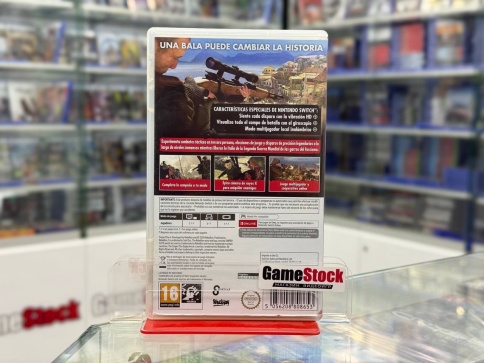 Sniper Elite 4 (Nintendo Switch, Русские субтитры, Б/У) фото 3