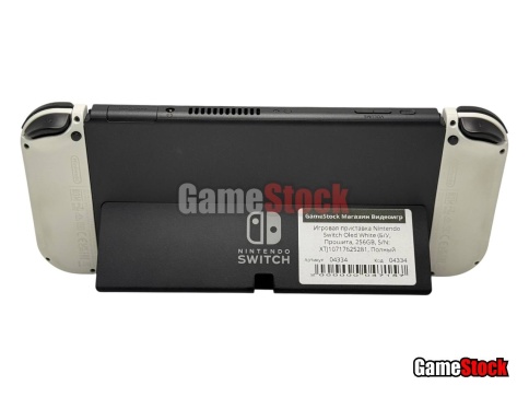 Игровая приставка Nintendo Switch Oled White (Б/У, Прошита, 256GB, S/N: XTJ10717625281, Полный комплект) фото 7