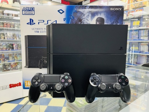 Sony Playstation 4 Fat 1TB, CUH-1216B коробка, (PS4 Fat) SN:03274523347358407 фото 1