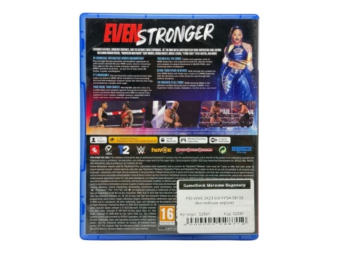PS5 WWE 2K23 (Б/У, Английская версия, PPSA-08106) фото 2