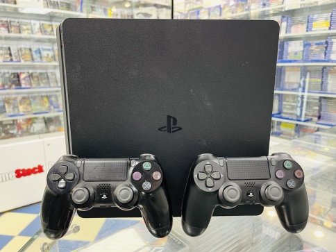 Sony Playstation 4 Slim 500GB CUH-2208A, без коробки, S/N:02274526091306651  (PS4, Б/У) фото 2