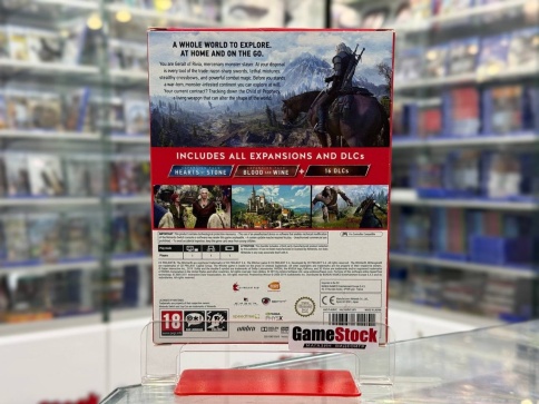 The Witcher 3: Wild Hunt Complete Edition/ Ведьмак 3: Дикая охота (Nintendo Switch, Полностью на русском языке, Б/У) фото 2