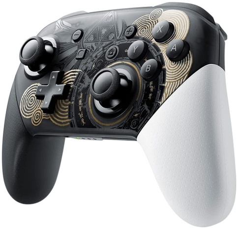 Геймпад/джойстик беспроводной Nintendo Switch Pro Controller, The Legend of Zelda: Tears of the Kingdom Edition фото 1