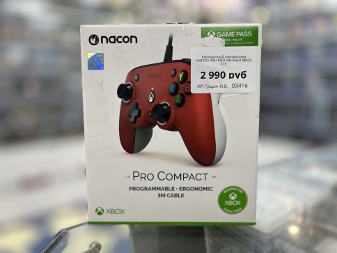 Компактный контроллер NACON PAD PRO ЧЕРНЫЙ XBOX X|S фото 1