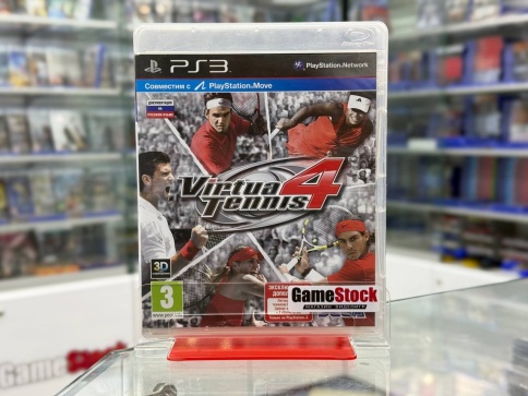 PS3 Virtua Tennis 4 Б/У (Английская версия) BCES-00912 фото 1