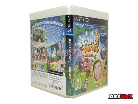 PS3 Зажигай! Start the Party (Только для PS Move) (Б/У, Полностью на русском языке, BCES-00969) фото 3