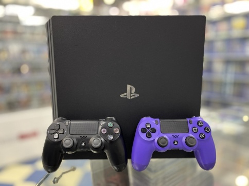 Sony Playstation 4 Pro 1TB CUH-7208B без коробки S/N: 02274526441446751 (PS4 Pro, Б/У) фото 1