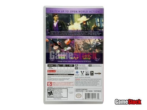 Saints Row: The Third The Full Package (Nintendo Switch, Русские субтитры, Б/У) фото 3