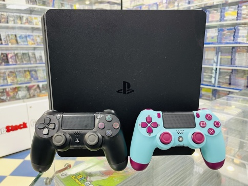 Sony Playstation 4 Slim 500Gb CUH-2108A, Без коробки, S/N: 02274524541368496  (PS4, Б/У) фото 2