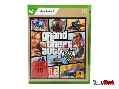 Xbox Series X GTA 5 (Б/У, Русские субтитры) фото 1