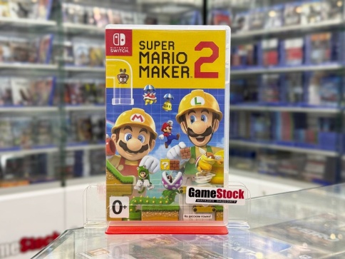 Super Mario Maker 2 (Nintendo Switch, Русские субтитры, Б/У) фото 1