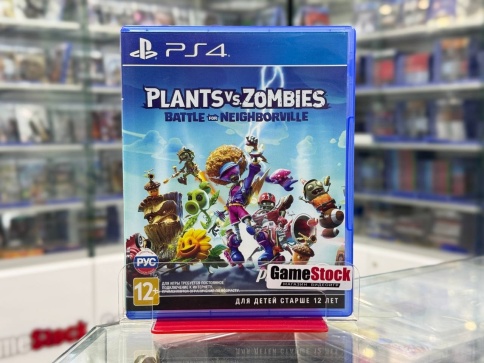 PS4 Plants vs Zombies: Битва за Нейборвиль (Б/У, Русские субтитры, CUSA-10852) фото 1