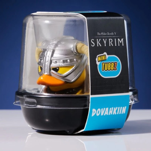Фигурка-утка Tubbz Skyrim Dragonborn Dovahkiin (Мини издание) фото 1