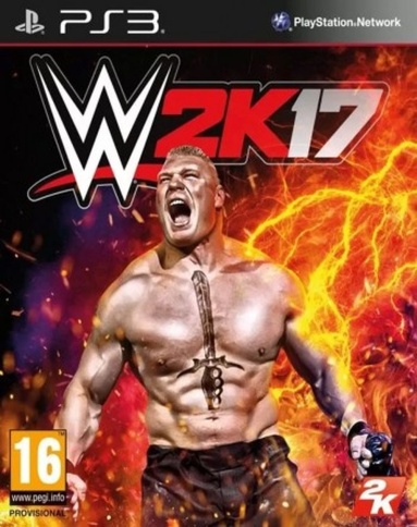 PS3 WWE 2K17 (Б/У, Английская версия, BLES-02239) фото 1