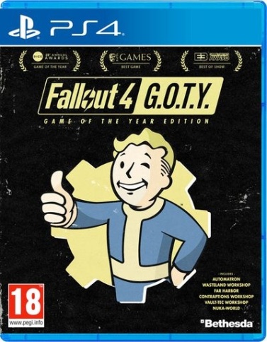 PS4 Fallout 4: Game of the Year Edition Б/У, код погашен CUSA-02962 (Английская версия) фото 1