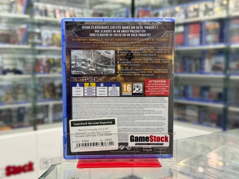 PS4 Commandos 2 & 3 HD Remaster Double Pack (Новый, Русские субтитры, CUSA-35264) фото 2