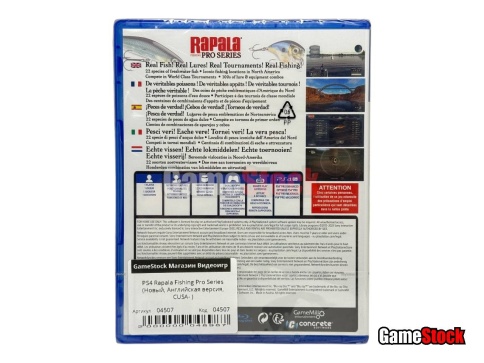 PS4 Rapala Fishing Pro Series (Новый, Английская версия, CUSA- ) фото 2