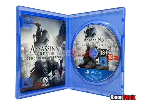 PS4 Assassins Creed 3 Remastered / Обновленная версия Б/У (Полностью на русском языке) CUSA-11560 фото 4