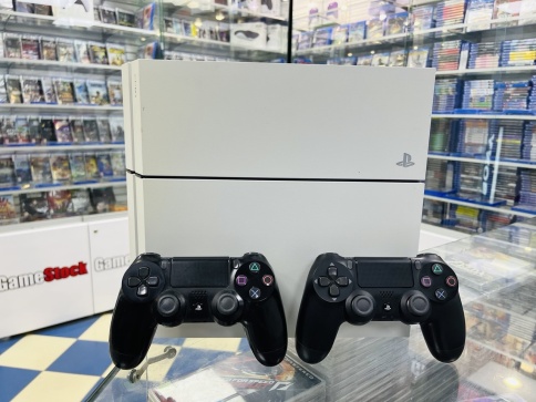 Sony Playstation 4 Fat 500Gb, CUH-1206A без коробки, (PS4 Fat) SN:03274523175673232 Белая Прошивка фото 1