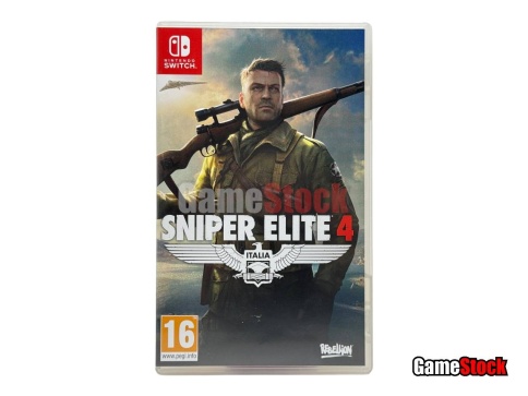 Sniper Elite 4 (Nintendo Switch, Русские субтитры, Б/У) фото 1