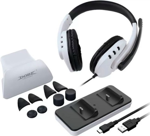 PS5 Набор аксессуаров DOBE Game Set 12 в 1 (TP5-0578) фото 2