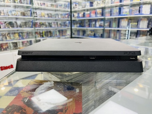 Sony Playstation 4 Slim 500GB CUH-2108A, С коробкой, S/N: 02274524541319126 (PS4, Б/У) 100% идеал фото 4