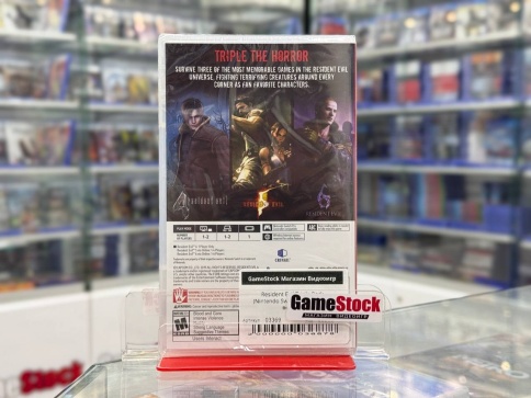 Resident Evil Triple Pack (Nintendo Switch, Английская версия) фото 2