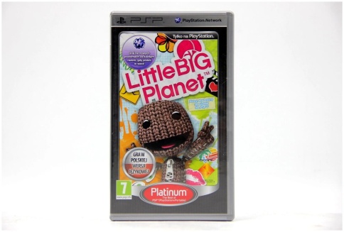 PSP Platinum LittleBigPlanet (Б/У, Полностью на русском языке, UCES-01264) фото 1