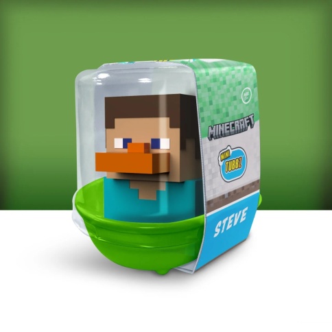 Фигурка-утка Tubbz Minecraft Steve (Мини издание) фото 1