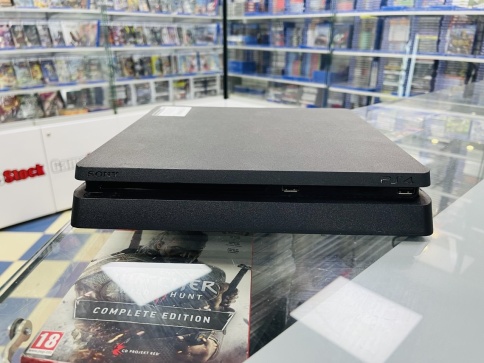Sony Playstation 4 Slim 500Gb CUH-2108A,С коробкой, S/N: 02274524541335427  (PS4, Б/У) фото 4