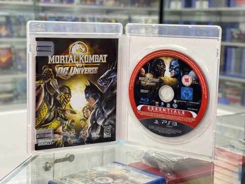 PS3 Mortal Kombat vs DC Universe Б/У BLES-00441 (Английская версия) фото 2