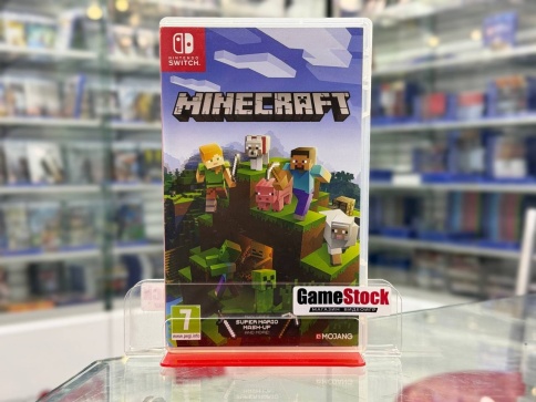 Minecraft (Nintendo Switch, Полностью на русском языке, Б/У) фото 1