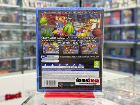PS4 Fruit Ninja (только для PS VR) (Новый, Английская версия, CUSA-06882) фото 2
