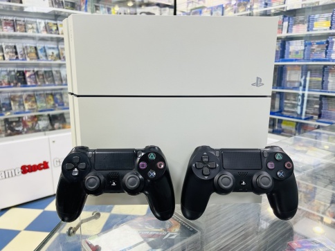 Sony Playstation 4 Fat 500Gb, CUH-1205A без коробки, (PS4 Fat) SN:03274523185669843 Белая фото 1
