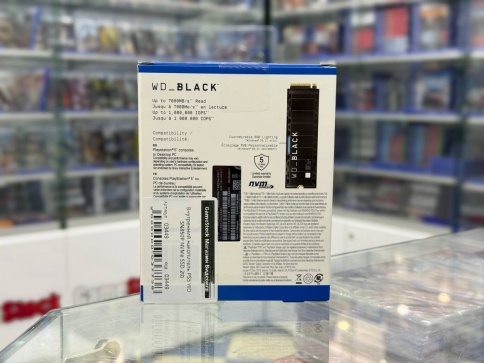 Внутренний накопитель PS5 WD SN850P NVMe SSD 2tb фото 2