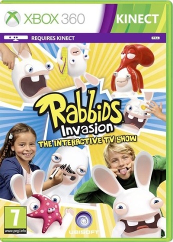 Xbox 360 - Rabbids Invasion (только для Kinect) Б/У (Полностью на русском языке) фото 1