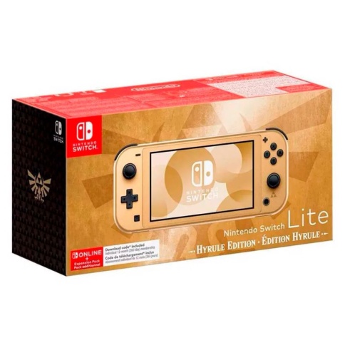 Игровая приставка Nintendo Switch Lite Hyrule Edition (Новый) фото 1