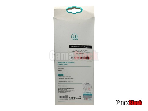 Чехол для Nintendo Switch Lite Usams US-BH592, пластик, цвет: прозрачный фото 2