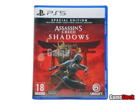 PS5 Assassins Creed: Shadows Special Edition (Новинка!) (Б/У, Русские субтитры, PPSA-20397) фото 1