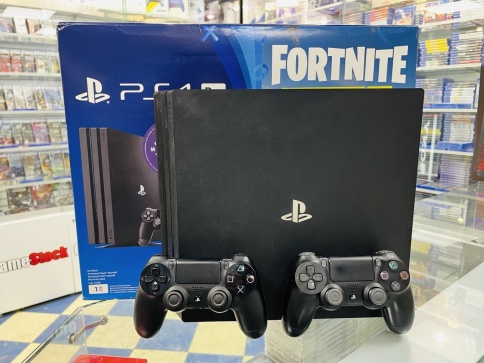 Sony Playstation 4 Pro 1TB CUH-7108B, коробка S/N: 02274525371281979  (Б/У, PS4 Pro) фото 1